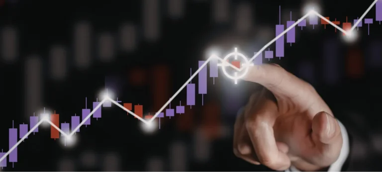 Business growth analytics showing performance improvement